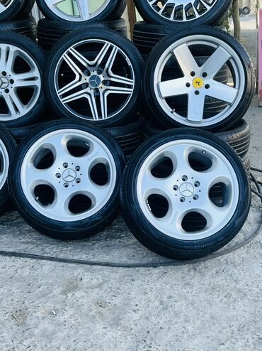 Mercedes-Benz: R18 Brabus Orjinal Diskiler✅Olcu On 225/45/18✅Arxa