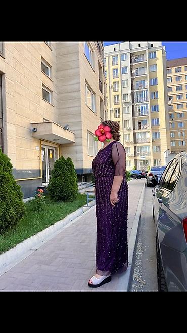 cut a dash: Вечернее платье в пол, насыщенного фиолетового цвета. - Силуэт — 3