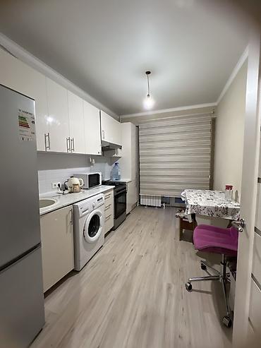 кухонные стенка: 🏡 СДАЁТСЯ 1-КОМНАТНАЯ КВАРТИРА 📍 Микрорайон Кок-Жар, Бишкек ✨ Уютная — 1