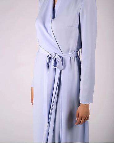 маленькое платье: Платье на кыз узатуу, 2XL, Б/у, цвет - Голубой — 2
