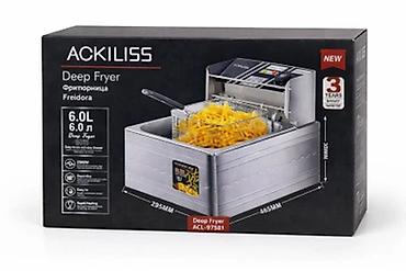 printer ucuz: Ackiliss ACL-97581 Deep Fryer 2500W peşəkar tipli dərin yağ — 1