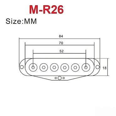 Gitare: SINGLE COIL INVADER BRIDGE MAGNET BESPLATNA DOSTAVA | ****** CENA JE — 6