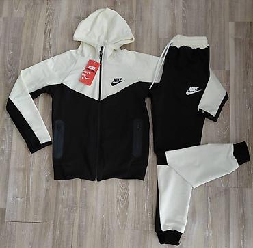 Komplet trenerke: Nike dečija trenerka za dečake pamuk NOVO Novo Veličine 8 10 12 14 — 5