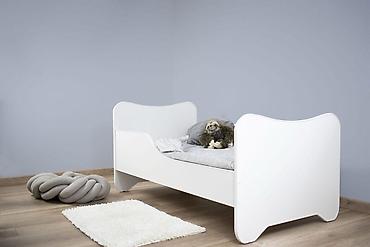 ugg sandale: Dečiji krevet 160x80 cm Happy Kitty – beli - Materijal — 1