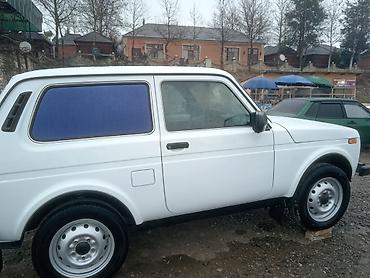 bmw x5 rul: LADA Niva 3 qapılı, ağ rəng, klassik kuzov. - Tam ötürücülü (4x4) — 2