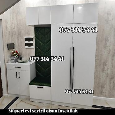 Dəhliz üçün çoxfunksiyalı dolab sistemi - Modul tərkib: yuxarı asma lalafo.az -da Dəhliz üçün çoxfunksiyalı dolab sistemi - Modul tərkib: yuxarı asma