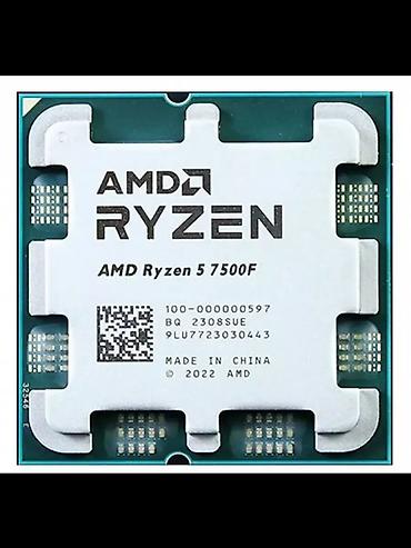 5 7500f: Процессор для ПК, Новый, AMD Ryzen 5, 6 ядер — 1