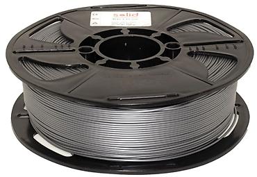 ruçkalar: Solid Filament PLA Plus Gümüş Boz – 1 kq (1.75 mm) Yüksək səth — 3