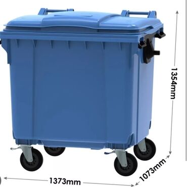 Tullantı qabları: Zibil qabi goodbin 1100 lt zibil qabi (tullanti qabi) 1100 lt Tekerli — 13