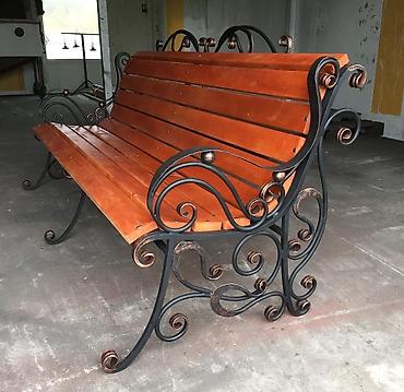 Mebel: Söykənəcək ilə, Qollu, Metal, Kredit yoxdur — 7