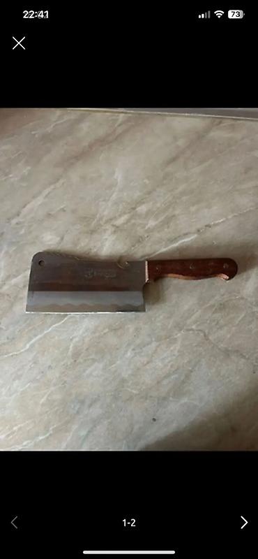 Ev və bağ: Mətbəx satırı (kəsici balta) - Material: paslanmayan polad bıçaq — 1