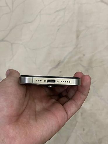 Apple iPhone: IPhone 15 Pro, Б/у, 256 ГБ, Natural Titanium, 88 % — 5