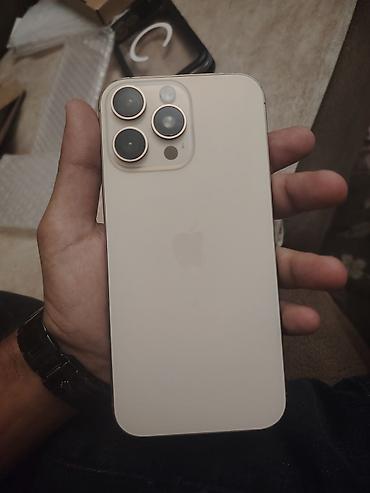 Mobil telefonlar: IPhone 16 Pro Max, 256 GB, Qızılı, Simsiz şarj — 6