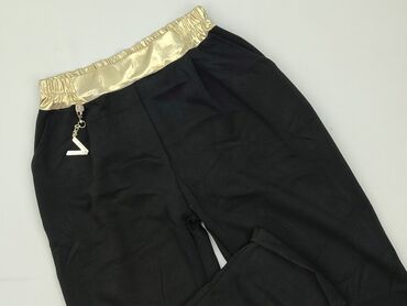 legginsy z push upem: Moda Italia, Material trousers for women, size S (EU 36)