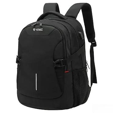 duplim: Yenkee ranac za laptop – poslovni i putni ruksak, crni - Prostran — 4