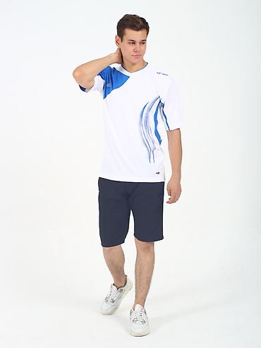 фирменные adidas: Мужская спортивная футболка adidas - Тип: тренировочная футболка с — 9