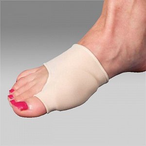 stomatolog ortoped: Протектор силиконовый первого пальца стопы на тканевой основе Prop