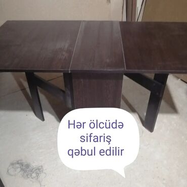 Sifarişlə masa və oturacaq dəstləri: Stol stul desti Fabridən satışı var. Modellər coxdur Rəng secimi etmək — 24