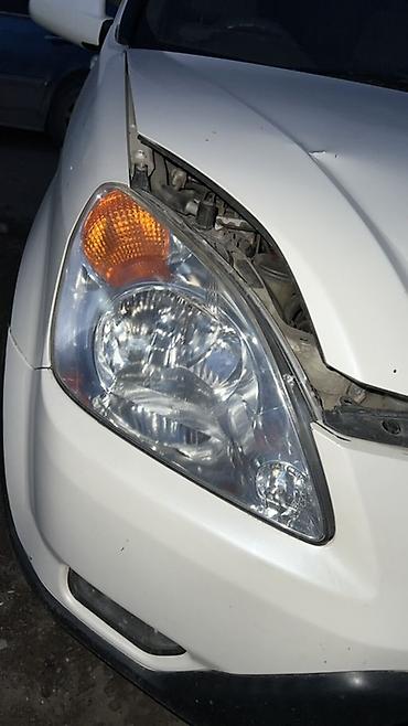 налобный осветитель: Передняя правая фара Honda 2002 г., Б/у, Оригинал, Япония — 1