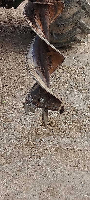 трактор: Traktor üçün qazma qurğusu (torpaq burğu seti) - 3 nöqtə asqıya — 4