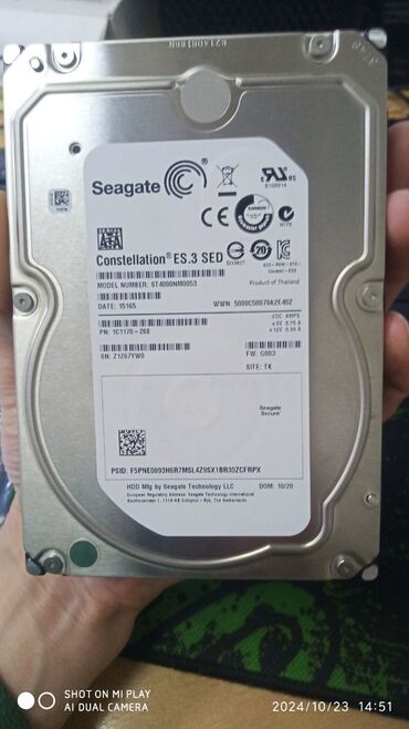 bluetooth адаптер для пк бишкек: Маалымат алып жүрүүчү, Жаңы, Seagate, HDD, 4 ТБ, 3.5", ПК үчүн