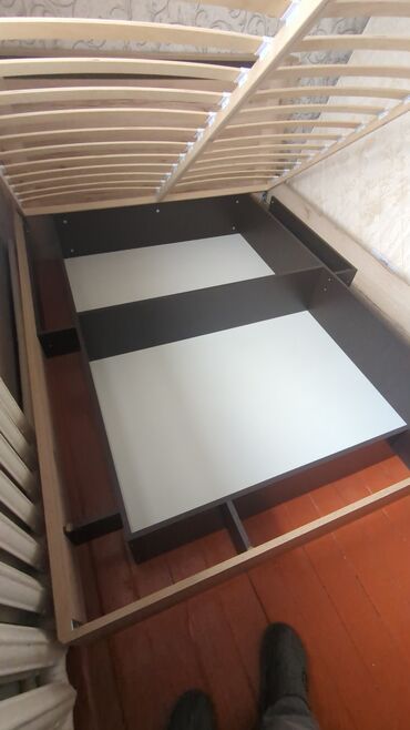 Спальные гарнитуры: Спальный гарнитур, Б/у, Шкаф, Комод, Тумба, ДСП, Самовывоз — 4