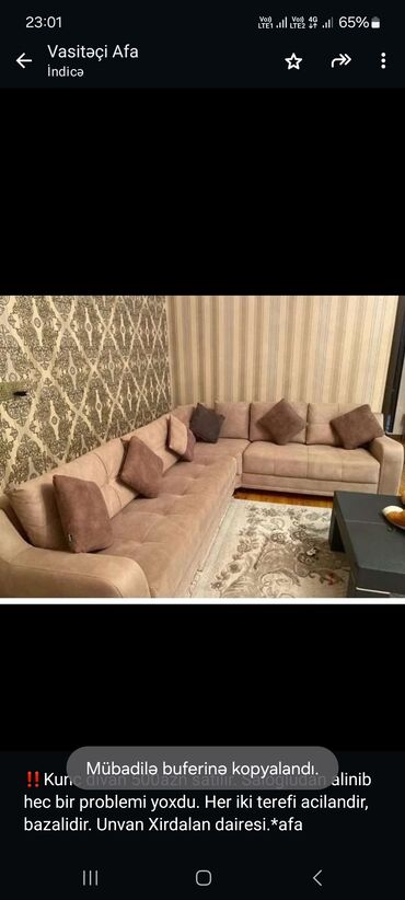 divan almaq: Угловой диван