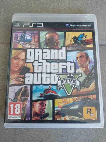 prodaja igrica za sony 4: GTA 5 - PS3 igra Malo je korišćena, odlično je očuvana. Nema