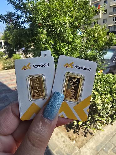 999 qizil haranindi: AzerGold qızıl külçələri bagli vakumda QR kodlu yeni versiya. 2 ve — 1