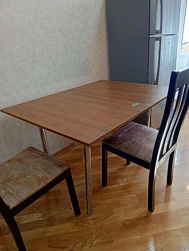Masalar: Qonaq masası, İşlənmiş, Açılan, MDF, Dördbucaq masa — 2