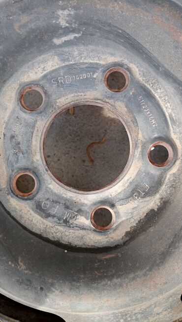 колесные диски опель виваро: Железные Диски R 14 1 шт, отверстий - 5, Б/у