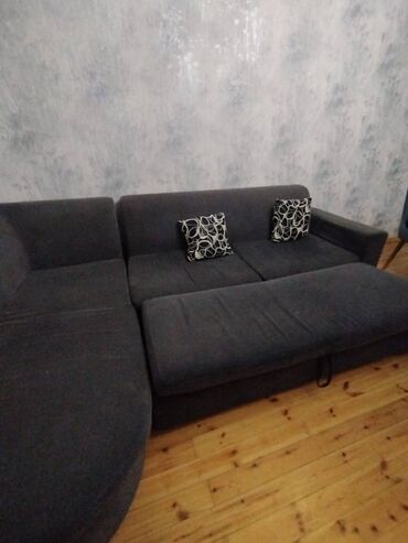 Mebel: İşlənmiş, Künc divan, Bazalı, Açılan