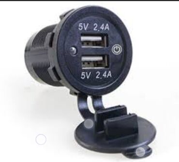 салон для машины: Водонепроницаемый 12V / 24V 2.1A 2.1A Двойной USB-разъем для зарядного