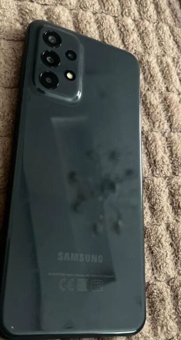 Samsung: Samsung Galaxy A23, 128 GB, rəng - Boz, Zəmanət, Düyməli, Sensor