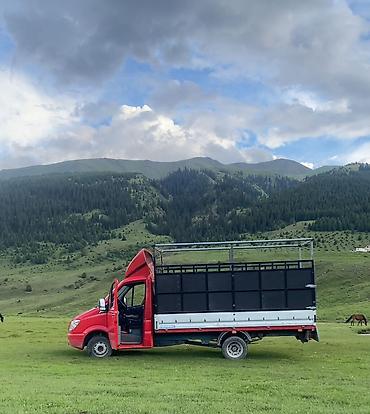 Коммерческий транспорт: Продаётся грузовой фургон Mercedes-Benz Sprinter в ярком красном — 3