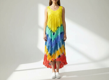spódnice maxi asymetryczne: Women`s dress, size One size