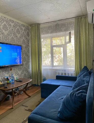 сдаю квартиру долгосрочно политех: 2 бөлмө, 42 кв. м, Хрущевка, 1 кабат, Косметикалык ремонт