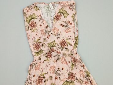 różowa spódniczka z rozcięciem midi w kwiaty sammy: Sukienka, S, stan - Idealny