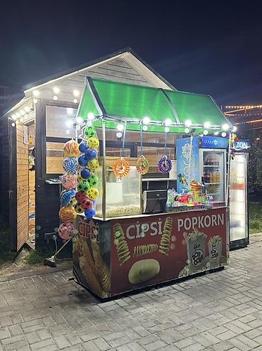 kiosk satici: Popkorn və içkilər köşkü – tam avadanlıqlı hazır biznes köşkü 3 ədəd — 2