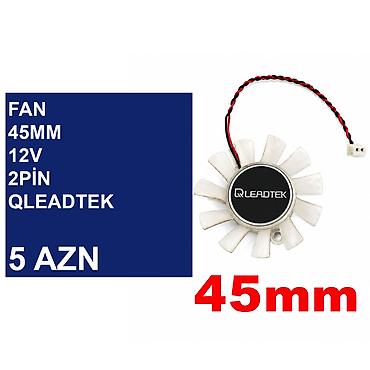 Soyutma sistemləri: Videokart üçün Fanlar “36/45/47/75/87mm 12v 2/3/4pin” 📍Ünvan: Bakı — 7