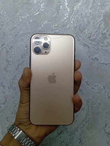 iphone 8 barter: IPhone 11 Pro, Qızılı, Face ID