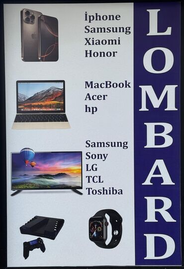 Başqa xidmətlər: ❗Lombard Elektronika,Qızıl ❗ — 2
