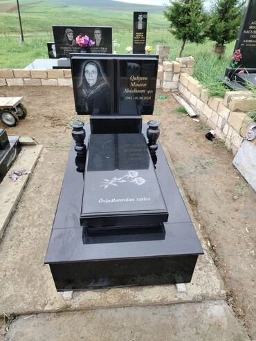 Başqa xidmətlər: Hər növ Qəbir başları, Mezar daslari ucuz ve kefiyyetli hazırlanması — 16