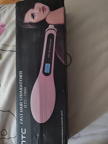 pura elektron qelyan: HTC Fast Hair Straightener HTC-7000 saç düzləşdirici daraq - Rəng — 1