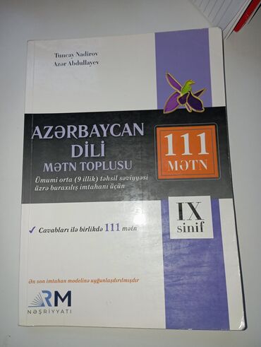 az dili 111 metn pdf: Mətn kitabı içi tərtəmizdi super