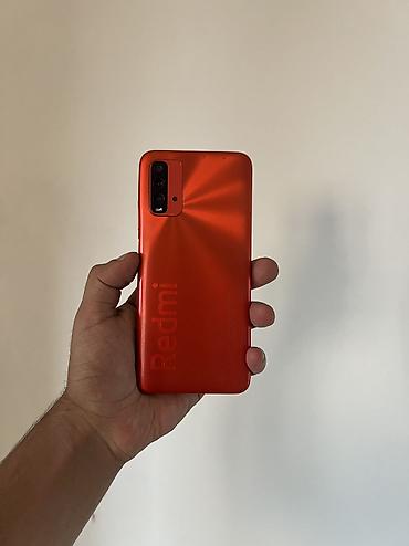redmi turbo: Redmi 9T, 128 GB, rəng - Qırmızı, Face ID — 10