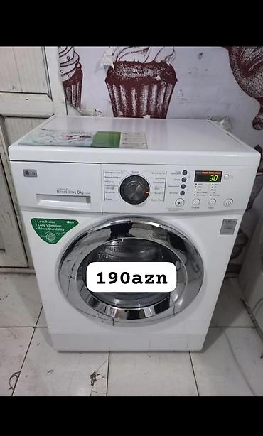 LG paltaryuyan maşın – Direct Drive, 6 kq Xüsusiyyətlər: - Ön