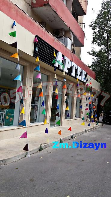 Dekorlar və bəzəklər: Şar bayraq bəzəmə. Shar bayraqla bezedilme. Burulan sarlar. Grilanda — 10