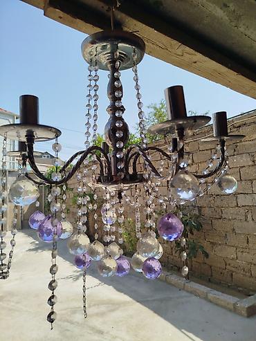 xrom sarlar: Çılçıraq, 5 lampa, Metal — 3