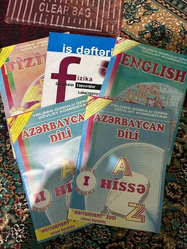 Tədris ədəbiyyatı: Universitet hazırlığı üçün idealdır.baha alınıb qiymətləri üstündə var — 19